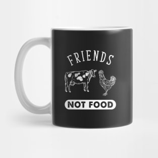 Friends Not Food Mug